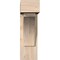Ekena Millwork Thorton Block Smooth Bracket w/ Offset Brace, Douglas Fir, 5 1/2"W x 14"D x 18"H BKT0604X14X18THR05SDF - alternate 2
